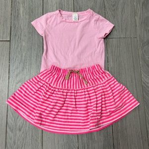 Crewcuts pink top and skirt